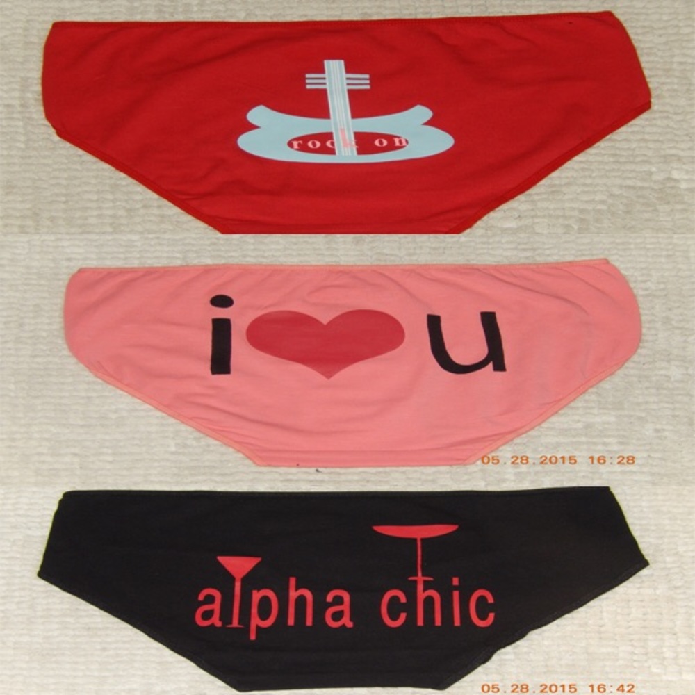 Belle Buns NYC Panty Set of 3, Choose Your Size